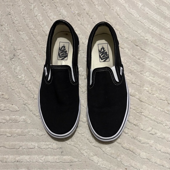 Vans Black Slip-On Sneakers - Picture 5 of 6